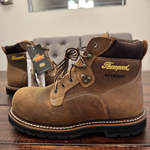 Thorogood Iron River Series 6" Composite Toe Waterproof Work Boots - Picture 1 of 8